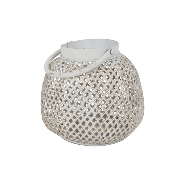 Lucerna Mariba M – bílá, 17 cm