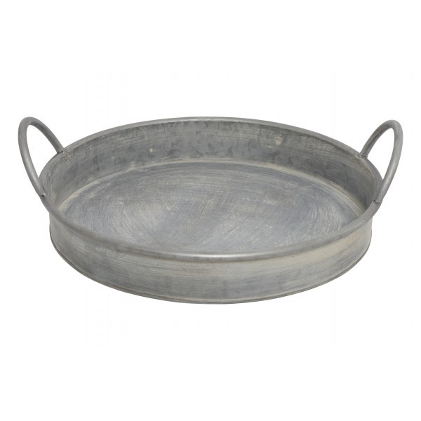 Kovový tác Alexi S – zinkový, 33 x 33 cm