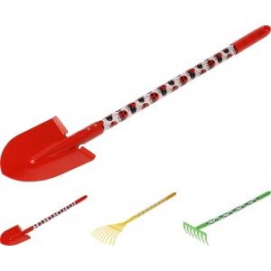 Dětské zahradní nářadí se zvířecím motivem – 3 ks