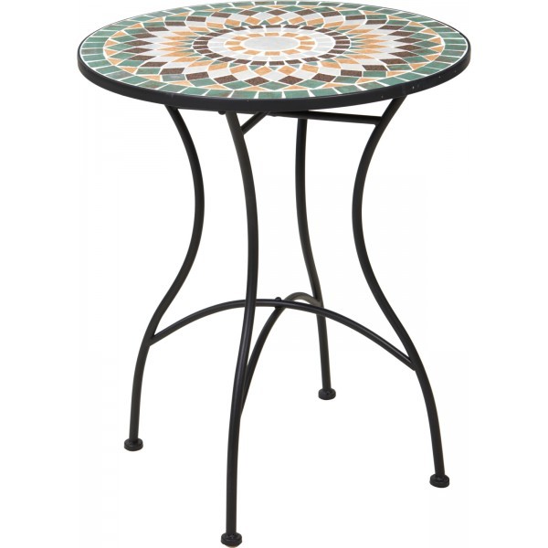 Bistro stolek s mozaikovou deskou B – průměr 60 cm