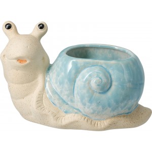 Květináč Šnek – modrý