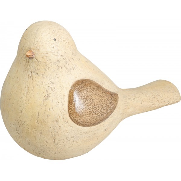 Dekorativní pták z MGO (oxidu hořečnatého) – 33 x 17,8 x 23,7 cm