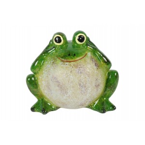 Keramická žába L, 12 cm