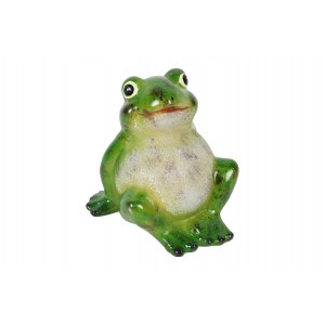 LED Žába z polystonu 18 cm