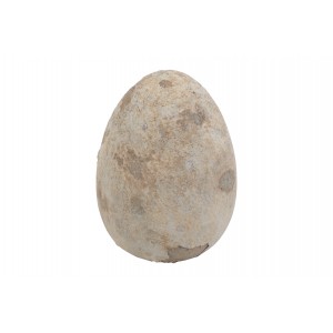 Keramické vejce Eggsy L šedé – 16,3 cm