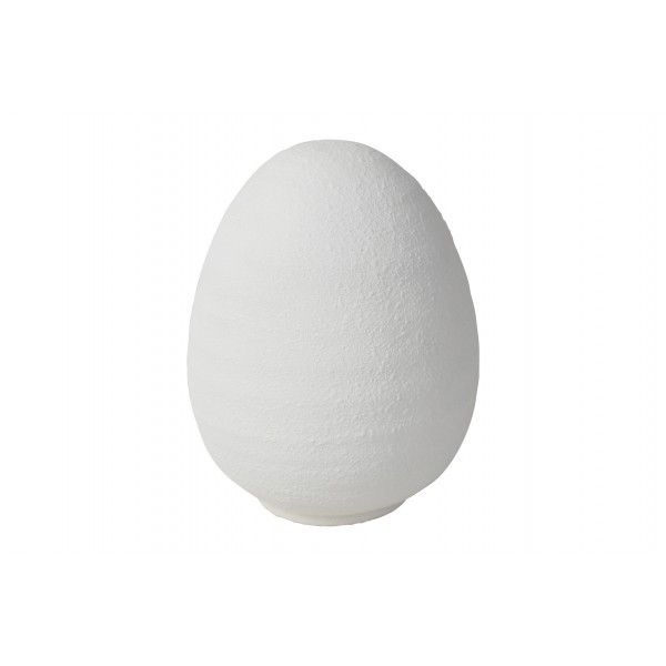 Keramické bílé vejce Aly XL, 20,5 cm