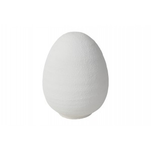 Keramické bílé vejce Aly XL, 20,5 cm