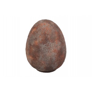 Keramické vajíčko Aly XL – rezavé, 20,5 cm