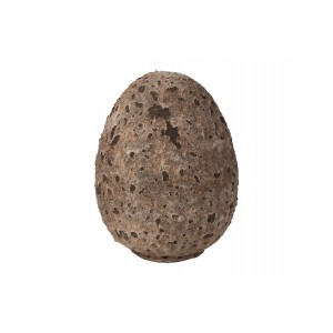 Keramické vejce Aly L šedé, 16 cm