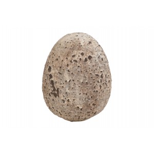 Keramické vejce Aly XXL šedé, 26 cm