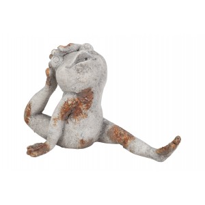 Jogín žába Frodo S – šedá, 14 cm