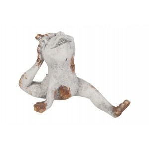 Jogín žába Frodo L – šedá, 17 cm