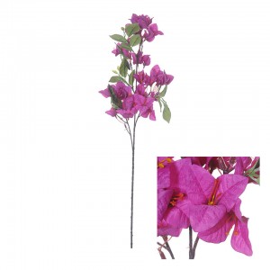 Umělá květina – Bougainvillea, 76 cm, fialová