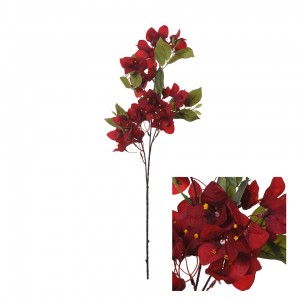 Umělá květina – Bougainvillea, 76 cm, tmavě vínová