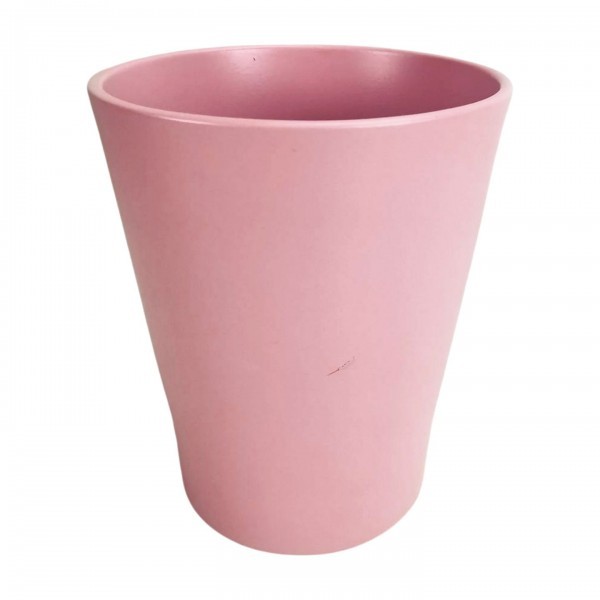 Keramický květináč na orchideje Merina Pretty 15x13 cm světle růžový matný, 2. jakost