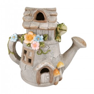 Solární domeček ve tvaru konvičky 42,5 cm