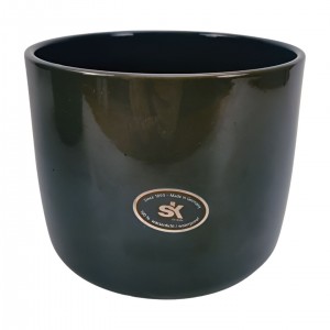 Keramický květináč Bari 16 cm modro-zelený, 2. jakost