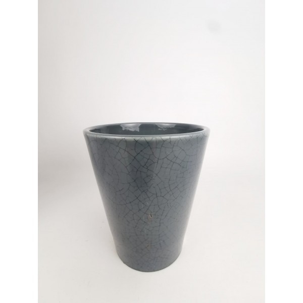 Květináč na orchidej Glaze 15 cm zelený, 2. jakost