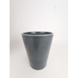 Květináč na orchidej Glaze 15 cm zelený, 2. jakost