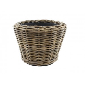Ratanový koš Kubu 23x32 cm s plastovým vkladem