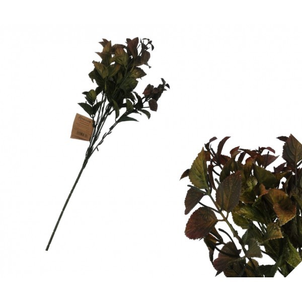 Hnědá umělá větvička 60 cm, sada 12 ks