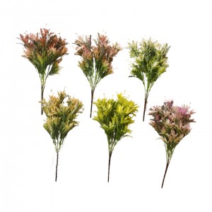 Umělé větvičky astilbe se zbarvením mix barev, 37 cm, sada 12 ks