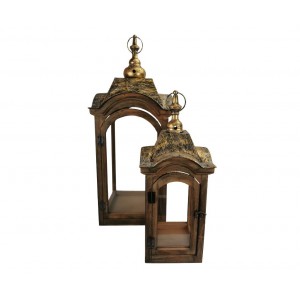 Sada 2 dekoračních luceren Enny (51 a 75 cm)