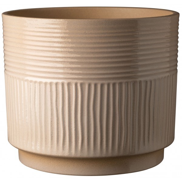 Keramický květináč Nara, clay, 19 x 17 cm