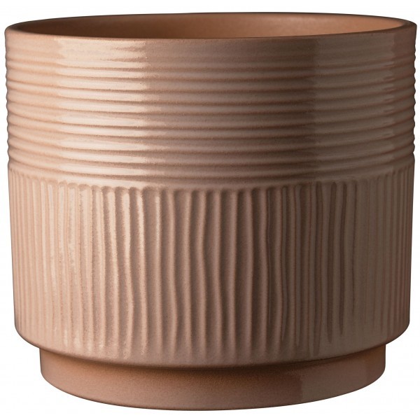 Keramický květináč Nara, terakota, 13 x 12 cm