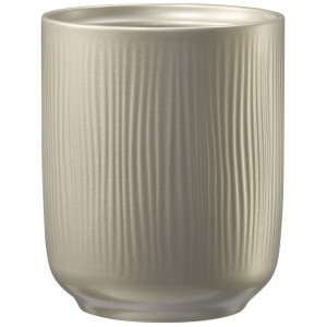 Keramický květináč Falun, metalický, 13 x 15 cm