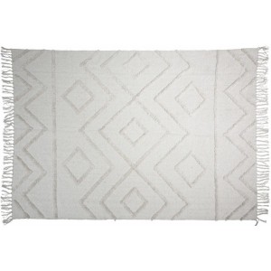 Bavlněný koberec s ornamentem 120 × 180 cm