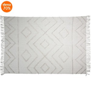 Bavlněný koberec s ornamentem 120 × 180 cm