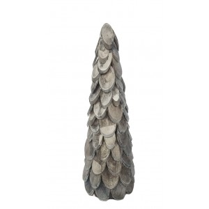 Hnědý dřevěný stromeček – 40 cm