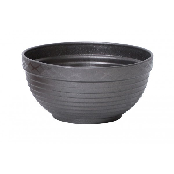 Plastová mísa 22,5 cm – grafit