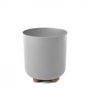Plastový květináč SOFIA šedý 190 mm