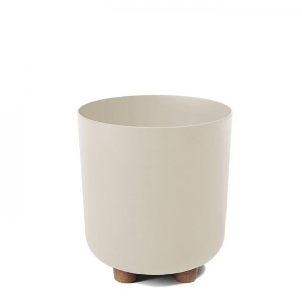 Plastový květináč SOFIA béžový 242 mm
