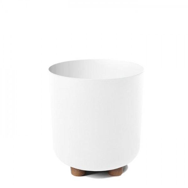 Plastový květináč SOFIA bílý 242 mm