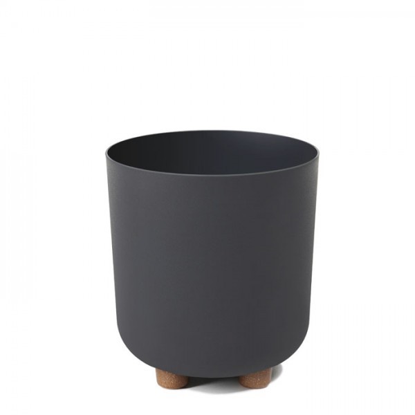Plastový květináč SOFIA antracit 242 mm
