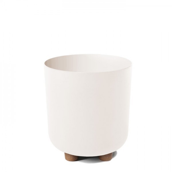Plastový květináč SOFIA krémový 242 mm