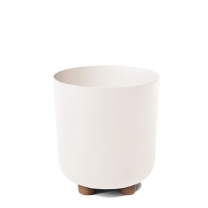 Plastový květináč SOFIA krémový 242 mm