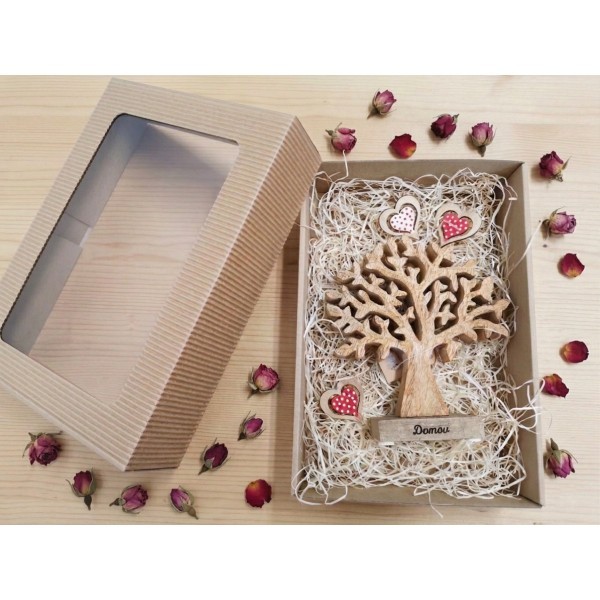 Dárková sada D (strom + srdce)