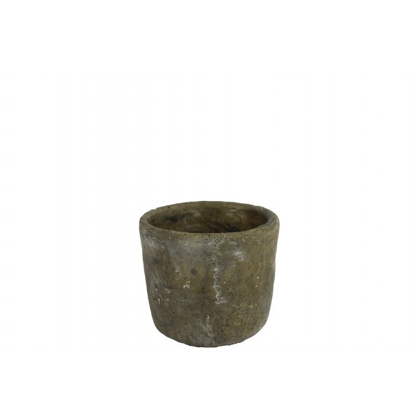 Betonový květináč Anton XS – šedý 13 cm