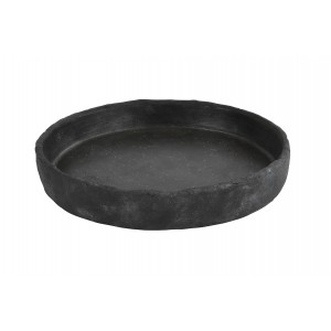 Betonová miska S – černá 30 cm