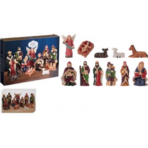 Vánoční betlém – sada 11 figurek z polystonu