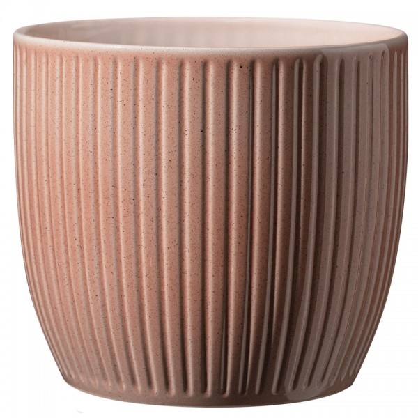 Keramický květináč Belice 14 cm broskvový