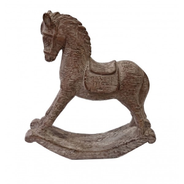 Houpací koník z polyresinu 17,5 × 5 × 19,5 cm