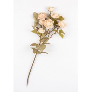 Umělá kytice bílých růží –  64 cm