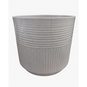 Keramický květináč Nara – gray clay, 16 x 14 cm - 2. jakost