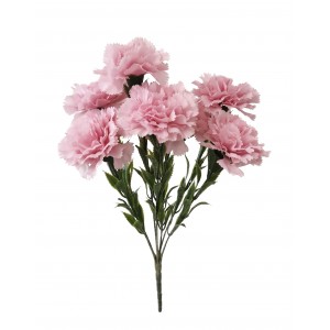 Kytice lila karafiátů – výška 36 cm