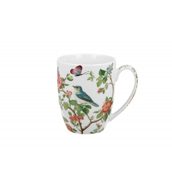 Porcelánový hrnek 350 ml v dárkové krabičce PTÁCI NA VĚTVI 